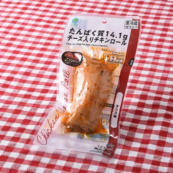Protein 14.1g Chicken Roll with Cheese Taco Flavor