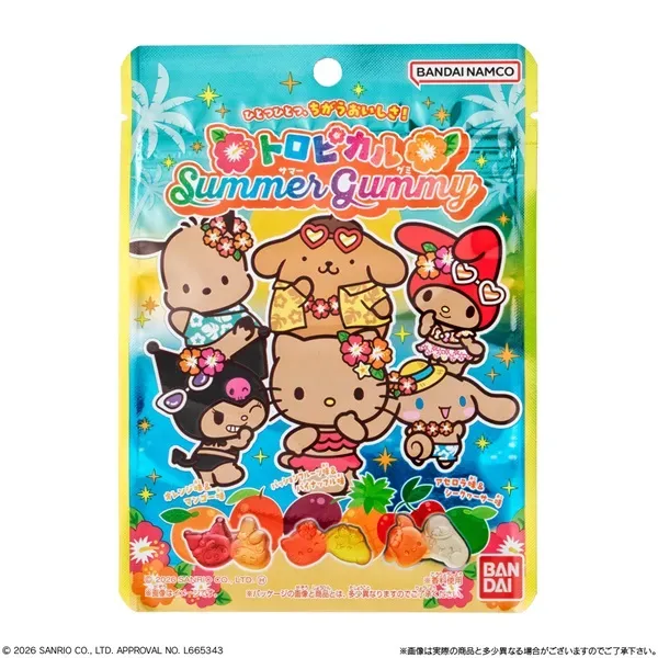 SANRIO CHARACTERS Tropical Summer Gummy