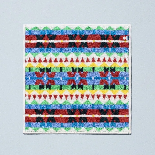 IMABARI TOWEL Handkerchief Fair Isle/Beige