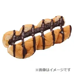 Chocolate Cream & Whipped Cream Twist Sandwich