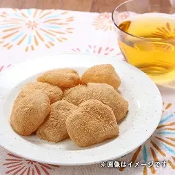 Warabi Mochi with Kinako Sweet Soy Flour