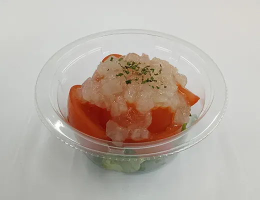 福島県いわき小名浜菜園トマト使用 トマトサラダ