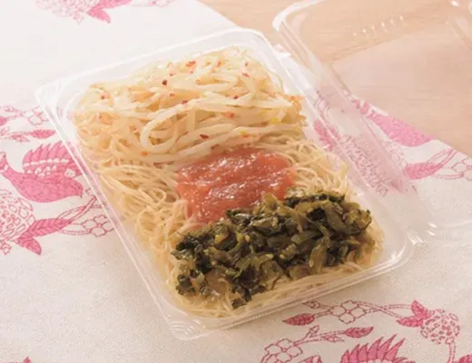 Fried Rice Vermicelli (Kyushu Mustard Greens & Spicy Pollock Roe)