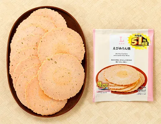 Shrimp Mirin Crackers (51% Extra)