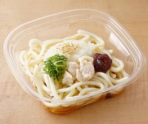 오로시 붓카케 우동 (기슈산 매실 시소 우메보시)