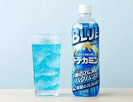 ASAHI Dodecamin Blue bringing happiness BLUE