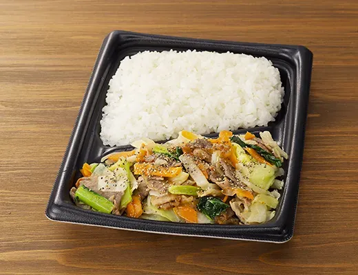 肉野菜弁当