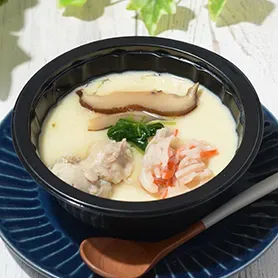 冷やし茶碗蒸し たんぱく質たっぷり