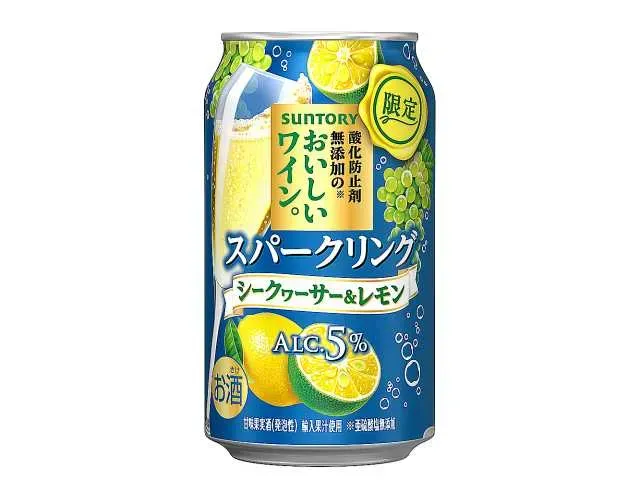 무첨가 스파클링 시콰사 & 레몬 350ml