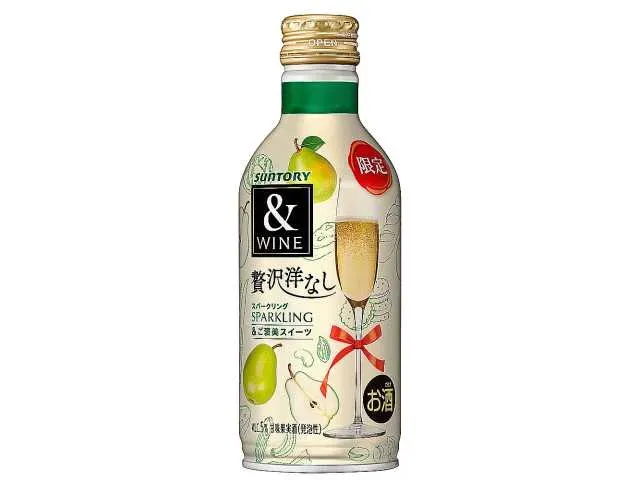 &ワイン スパークリング贅沢洋なし280ml缶