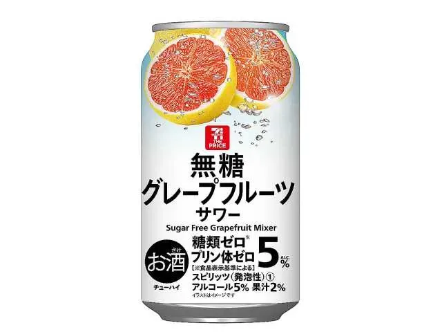 7ザ・プライス 無糖グレープフルーツサワー 350ml