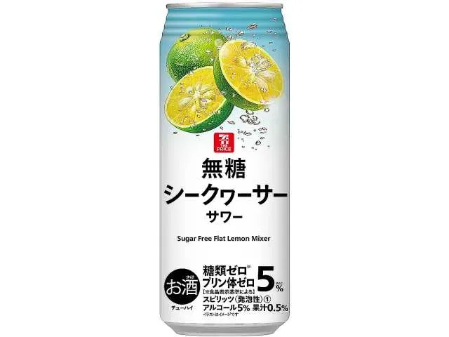 7ザ・プライス 無糖シークヮーサーサワー 500ml