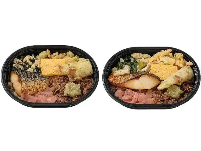 구운 고등어와 와사비 육수 밥 (찰보리)