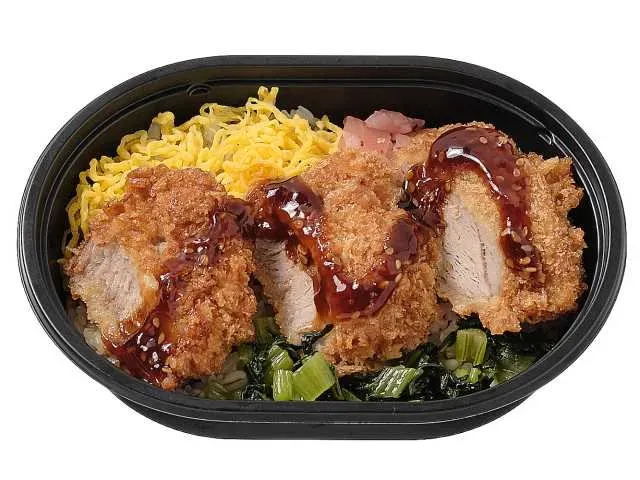 ソースひれかつ弁当(麦飯)