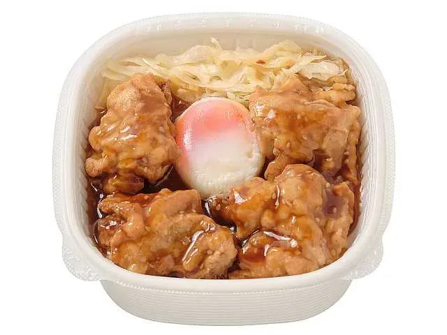 Fried Chicken Bowl with Addictive Garlic Soy Sauce and Soft-boiled Egg