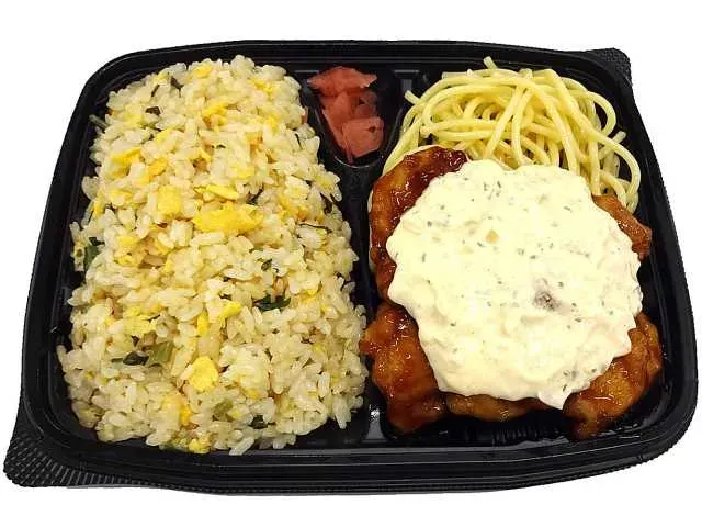 広島菜炒飯&チキン南蛮弁当