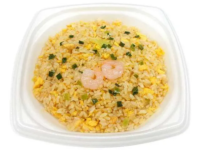 ねぎ油香るレタスと海老の炒飯