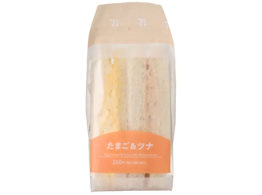 たまご&ツナサンド