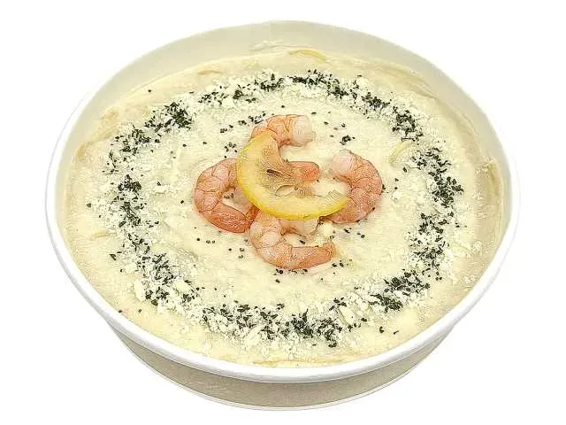 海老のレモンクリームパスタ