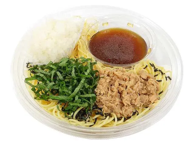 冷製パスタ ツナと大根おろし 和風ソース