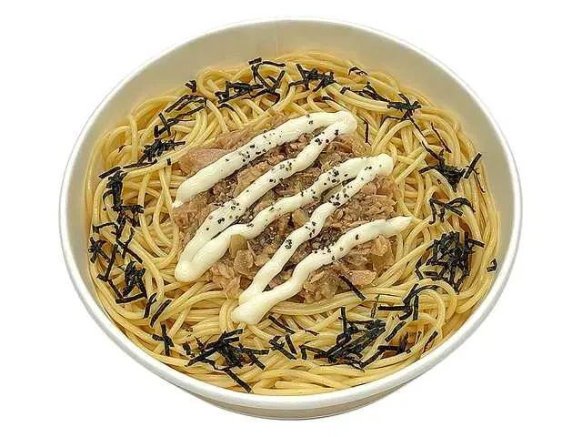 シーチキンマヨネーズのパスタ