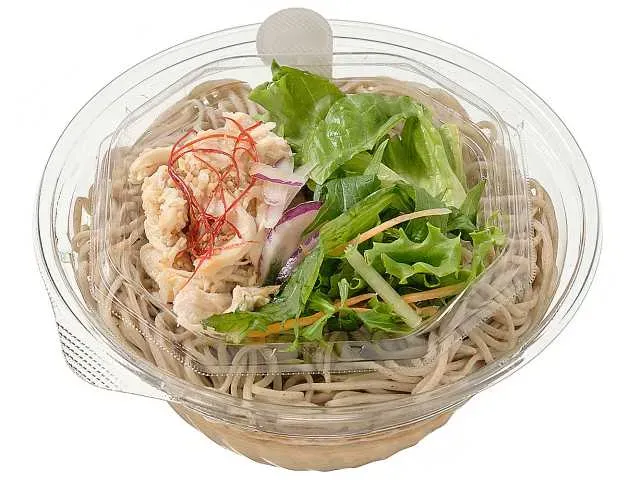 향긋한 감칠맛 육수 냉 매콤 참깨 두유 소바