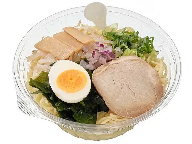 향긋한 감칠맛 육수 냉 하마구리 소금 라멘
