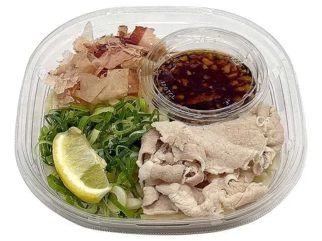 Pork Shabu-Shabu Udon with Refreshing Grated Ponzu