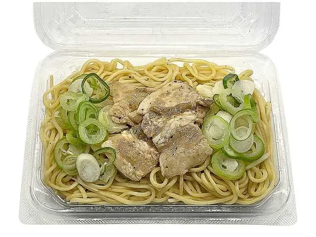 포장마차풍 파 소금 야키소바