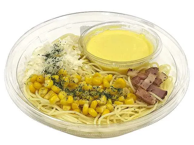 차가운 파스타 옥수수 크림