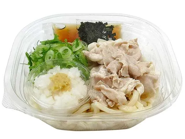 細もち麺 豚しゃぶおろしうどん