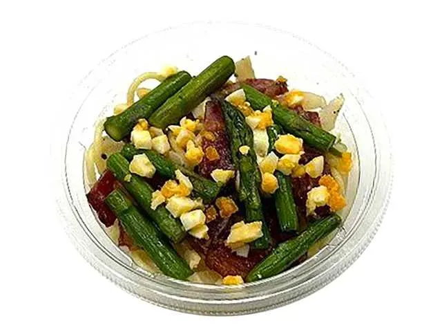 山口県産アスパラとベーコンの冷製スパゲティ