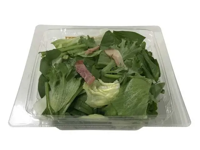 やわらかほうれん草とベーコンのサラダ