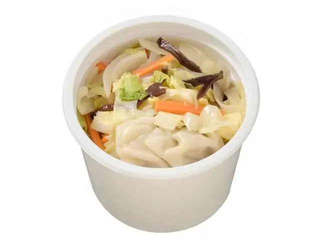 1/3日分の野菜 もっちり餃子の中華スープ