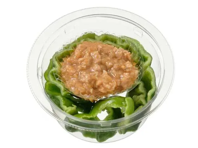 パリパリ肉味噌ピーマン