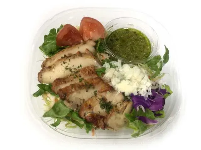 Grilled Chicken Basil Pasta Salad