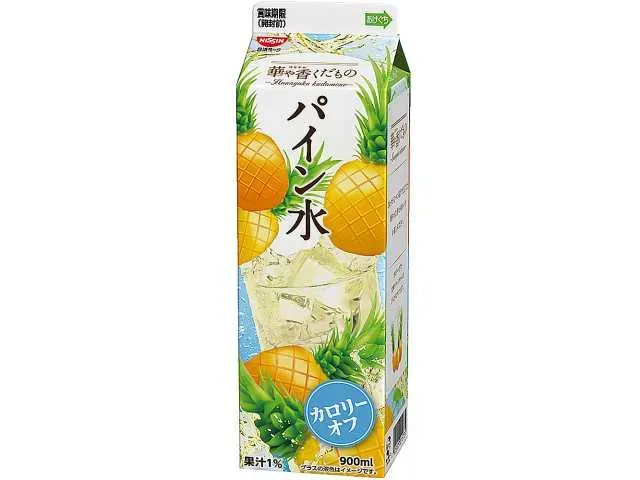 NISSIN YORK 아로마 과일 파인애플 워터 900ml