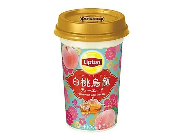 LIPTON White Peach Oolong Tea-ade