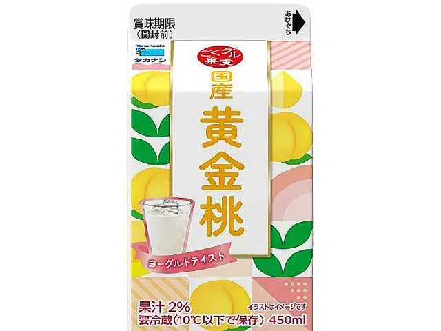 タカナシ ごくグル果実 国産黄金桃