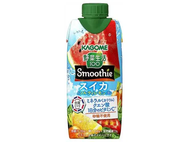 KAGOME Yasai Seikatsu Smoothie Watermelon & Salty Lemon 330ml