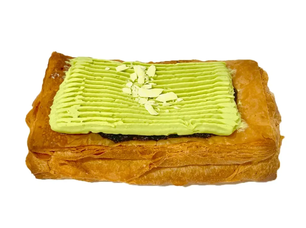静岡茶クリームの焼きチョコデニッシュ