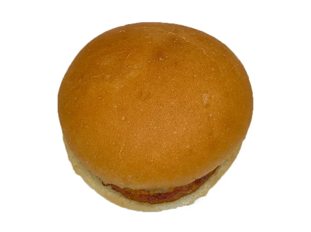 チェダーチーズソースバーガー