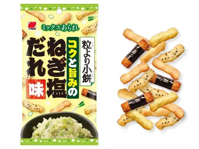 三幸製菓 粒より小餅 ねぎ塩だれ味