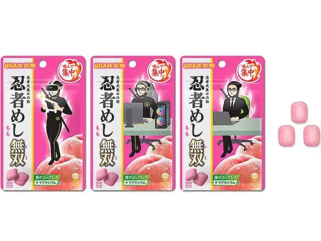 UHA MIKAKUTO Ninja Meshi Muso Peach