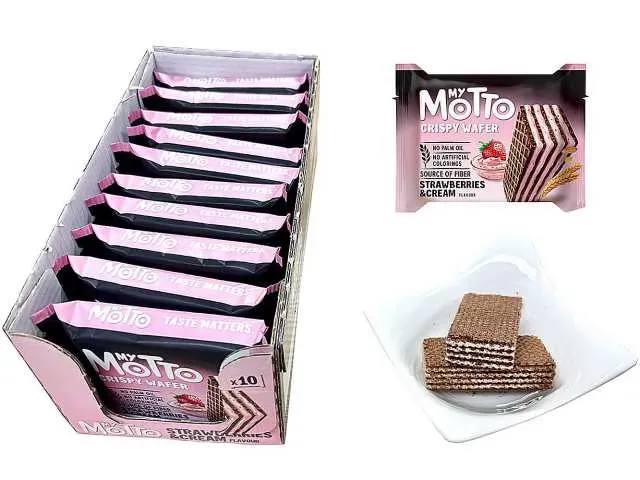 マイモット ウエハース ストロベリー味