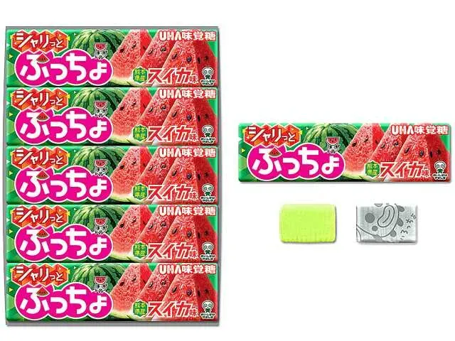味覚糖 シャリっとぷっちょ スイカ