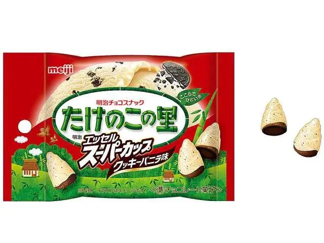 MEIJI Takenoko no Sato Cookie & Vanilla Flavor Pocket Pack