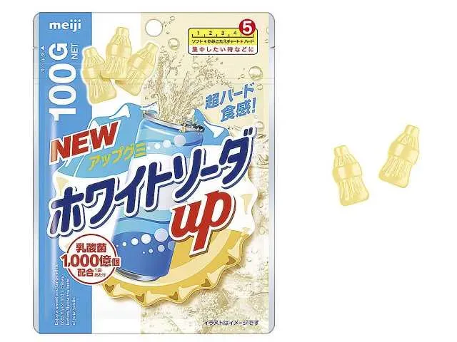 MEIJI 화이트 소다 업