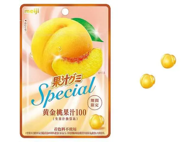 MEIJI 과즙 구미 Special 황도