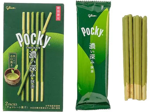 グリコ ポッキー 濃い深み抹茶